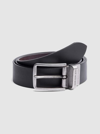 Calvin Klein Táskák & Kiegészítők HU817128 | Calvin Klein Reversible Bőr Férfi Öv Fekete / Barna